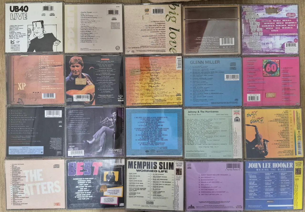 Lote de 20 CDs Internacionais Diversos - Foto 2