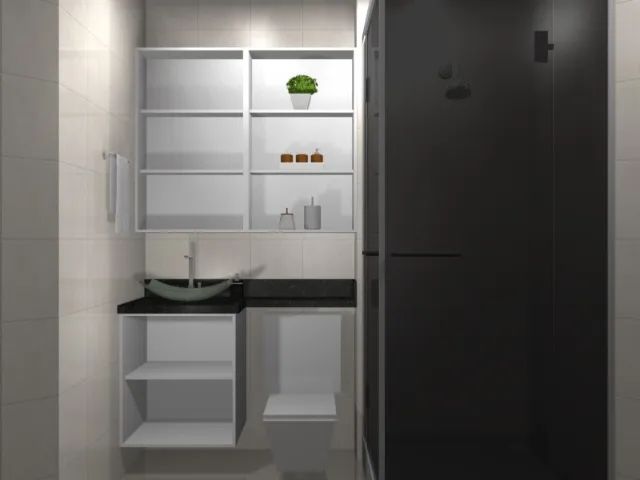 Banheiro Planejado - 100% MDF - Foto 2