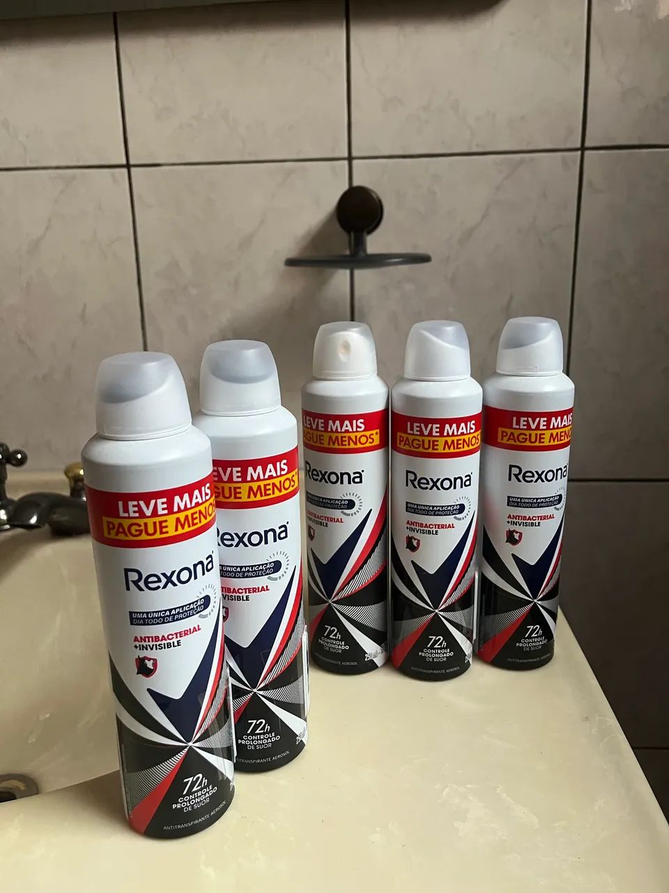 Desodorante Rexona kit com 5 unid. - Foto 2