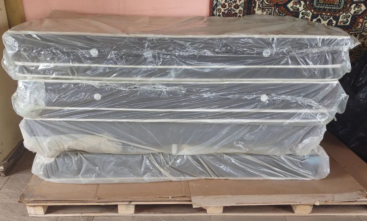 Cama box e colchão de solteiro  - Foto 5