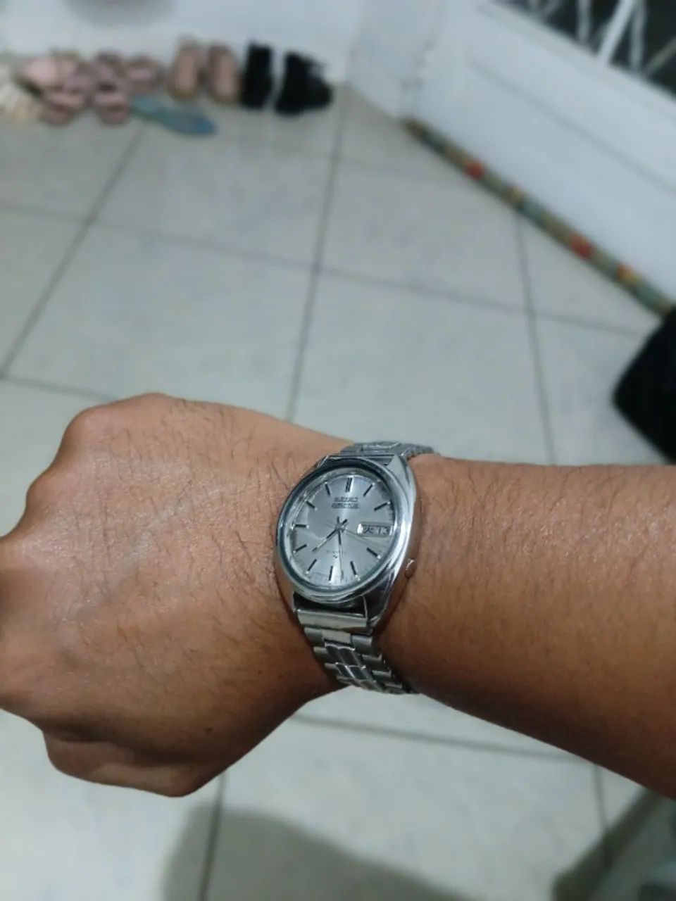 Seiko Actus Automático calendário Kanji - Foto 5