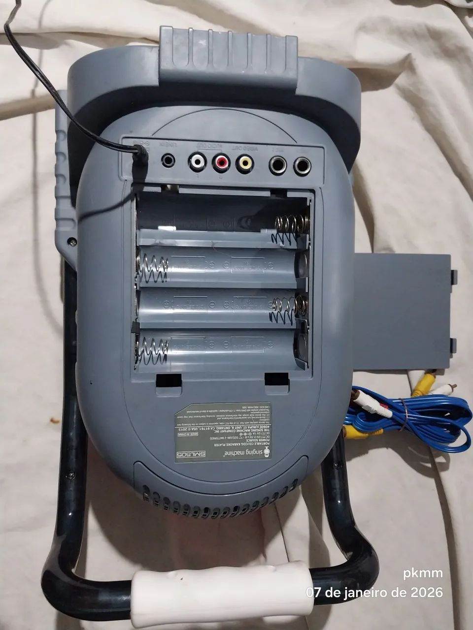 Karaoke portatil cd led funcionando 100% ok - Foto 6