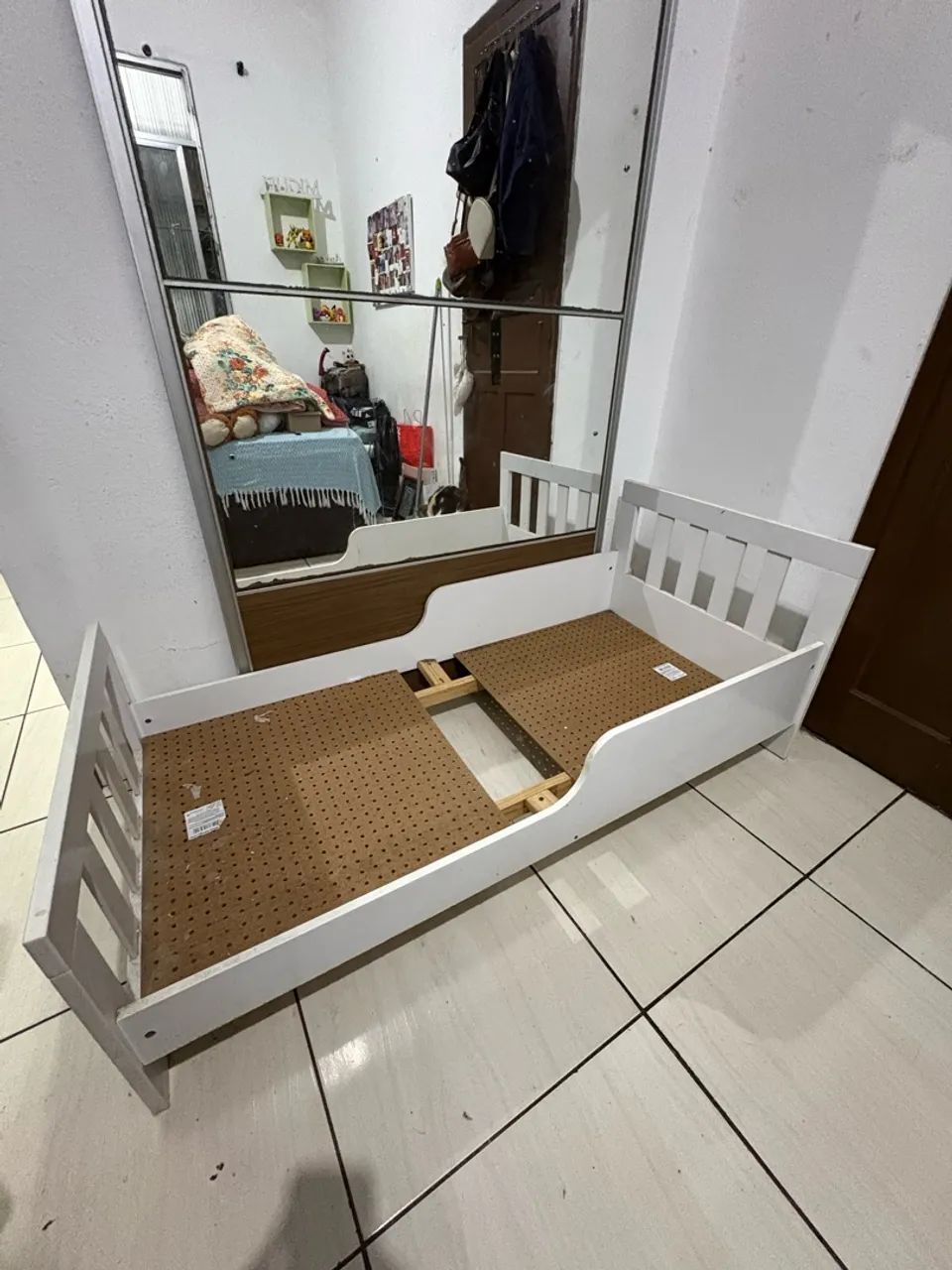 Mini Cama Infantil s/ colchão  - Foto 2