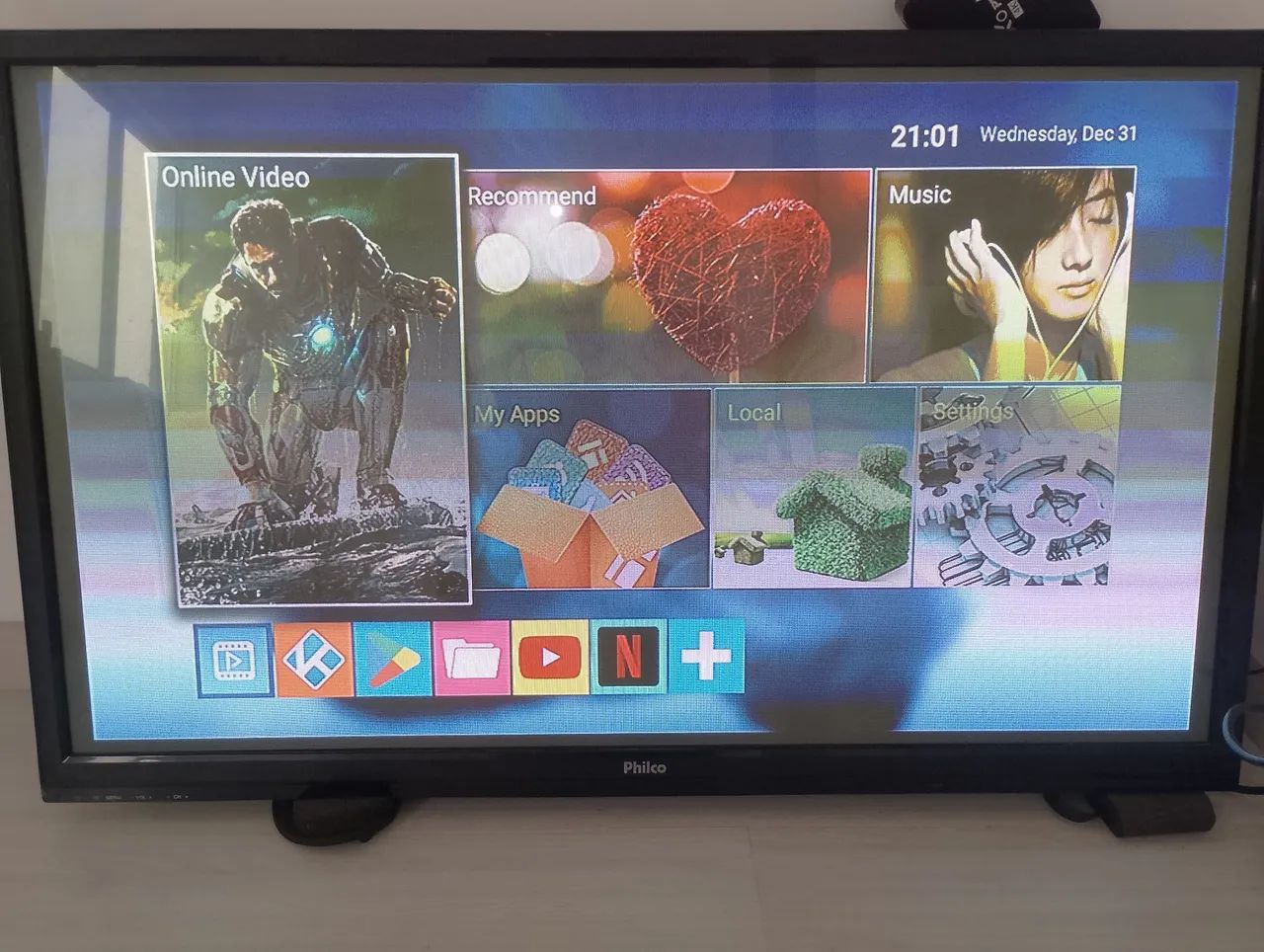 Televisão de 40 polegadas 