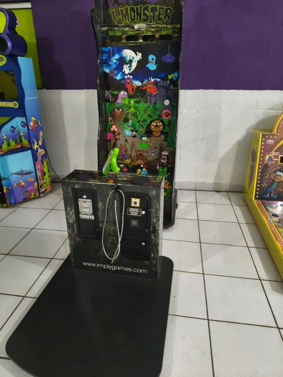 I - Monster Implay brinquedos - tiro ao alvo  - Foto 3