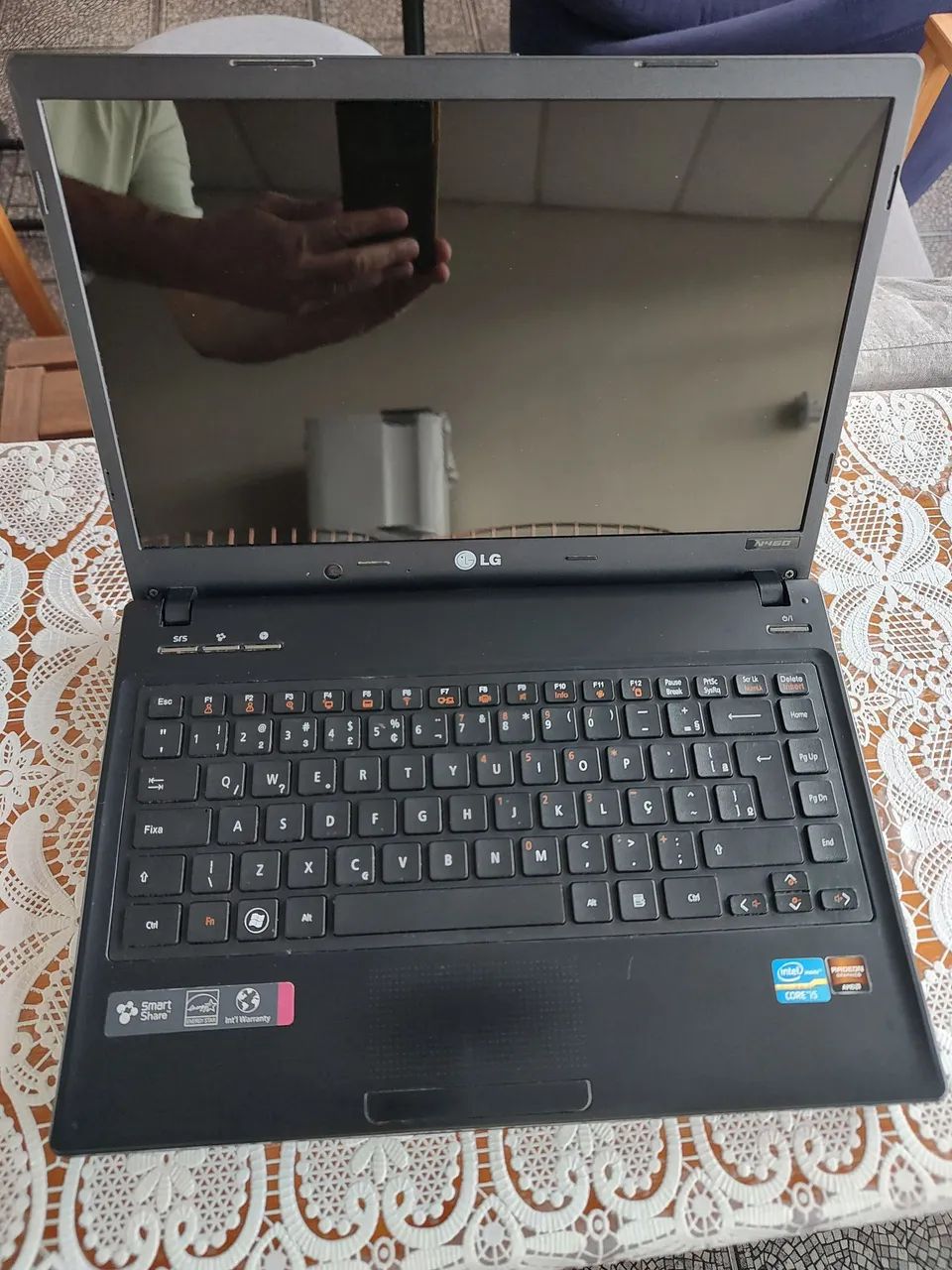 Notebook LG Modelo N460 - Para retirada de peças