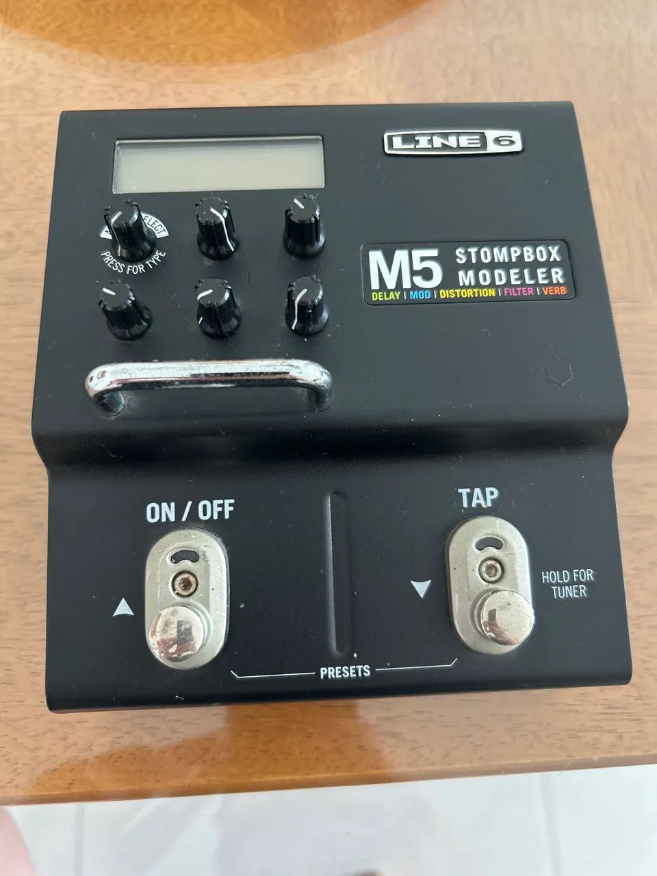 Pedaleira Line 6 M5 Stompbox Modeler - Instrumentos musicais
