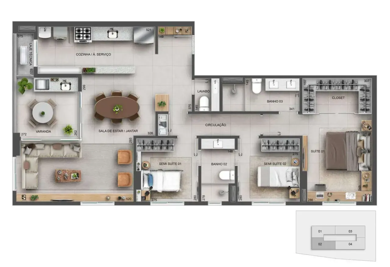 PLANTA 111m²