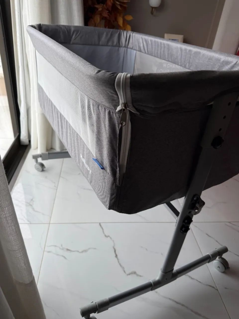 Berço portátil Kababy com função balanço e cobed - Foto 2
