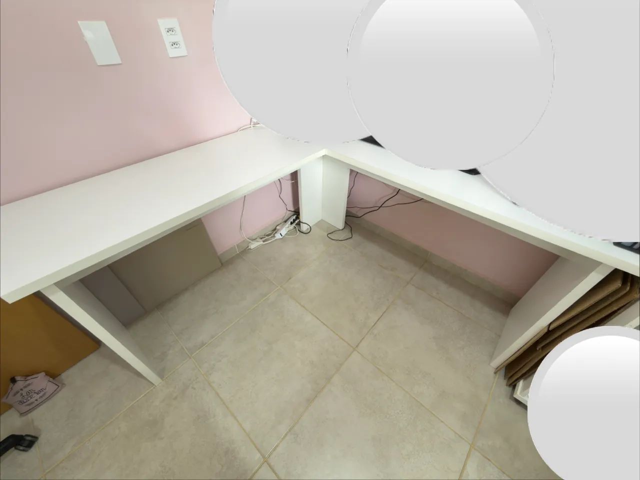 Mesa em L de MDF - Foto 4