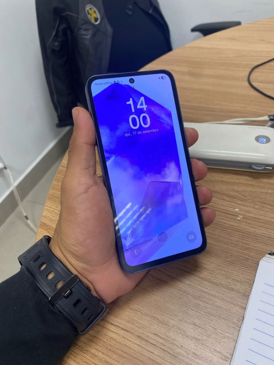 Galaxy A55 256GB / 8RAM - sem grave 
