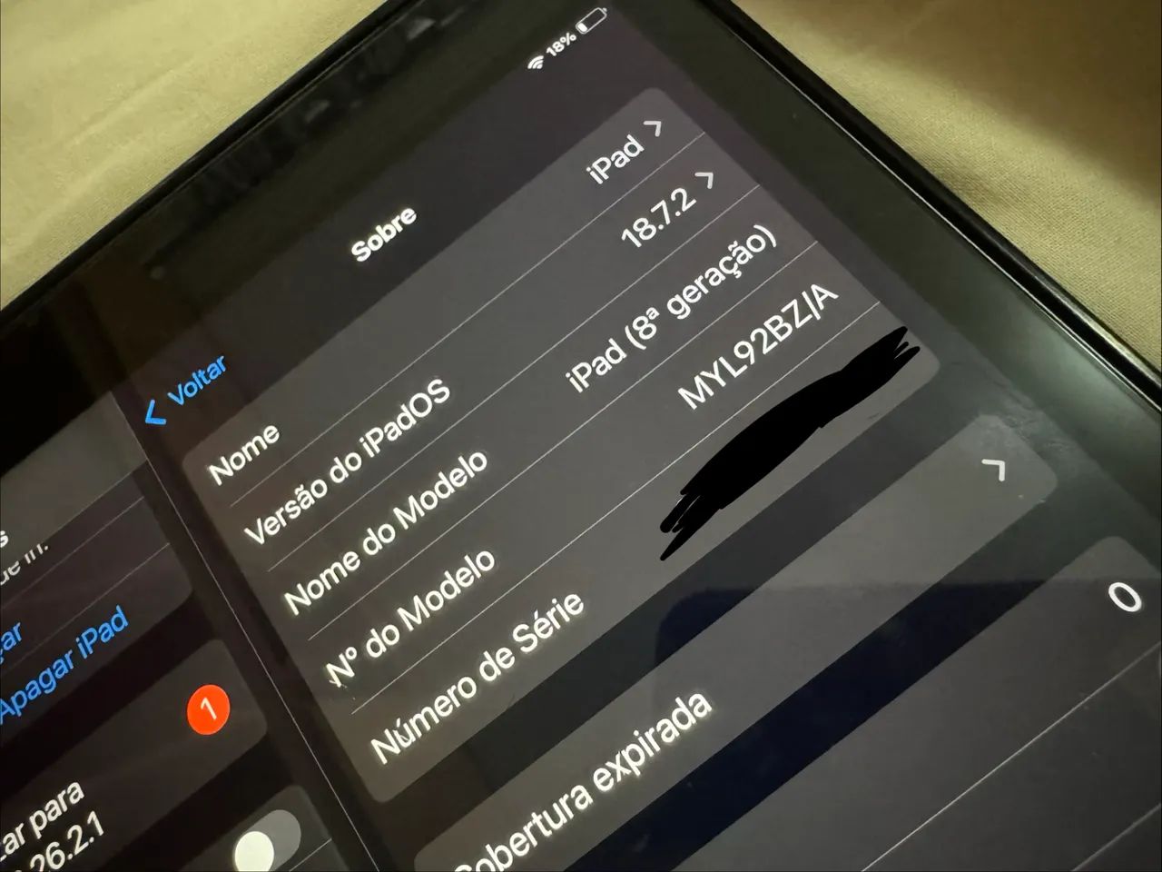 iPad 8ª Gen 32GB + Capa - Foto 2