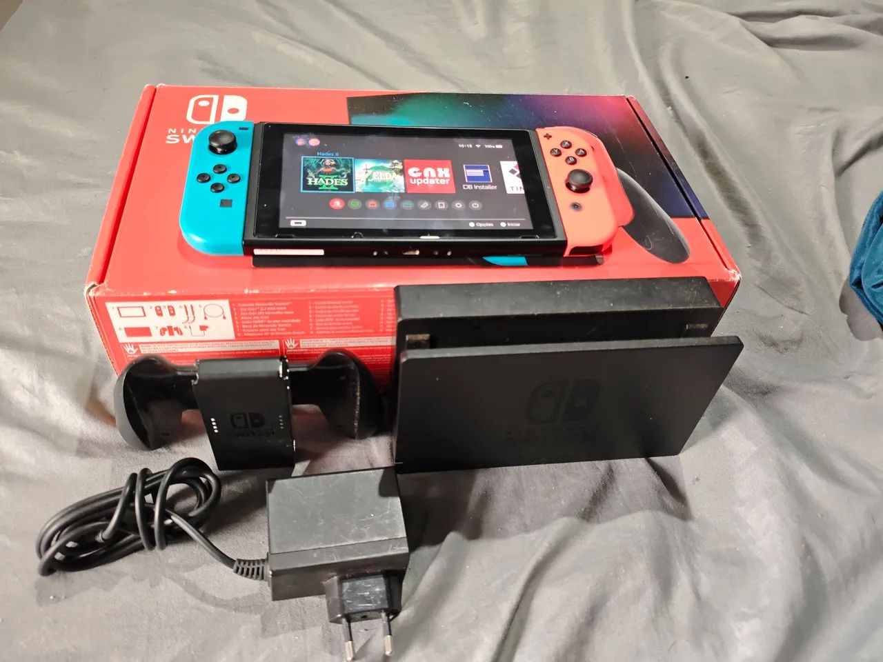 Vendo Nintendo switch v2 desbloqueado. - Foto 2