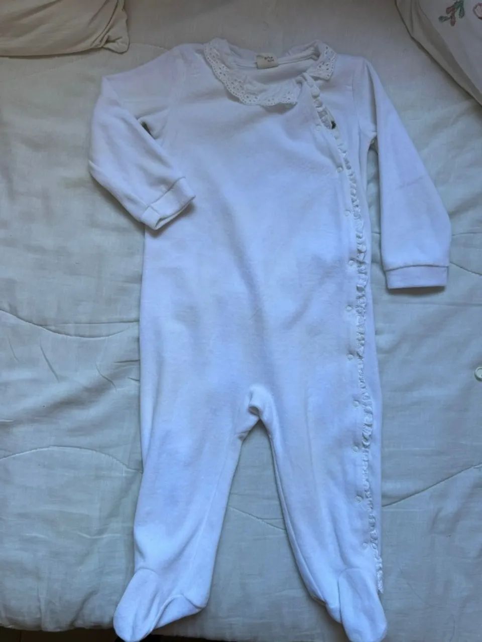 CASACO BRANCO INFANTIL