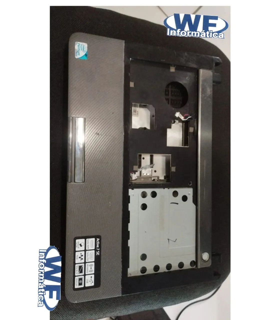 CARCAÇA SUPERIOR DO TECLADO  IBYTE ACTIVE 7 SE