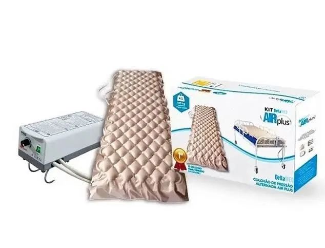 Cama hospitalar+ colchão impermeável+ colchão anti escaras ( pouco tempo de uso)  - Foto 3