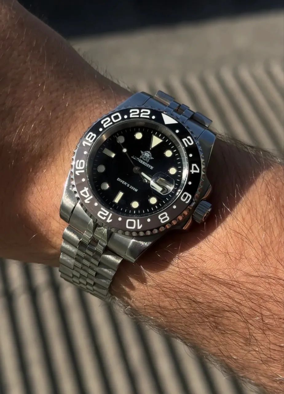 Relógio addiesdive Submariner/GMT personalizado - Foto 2