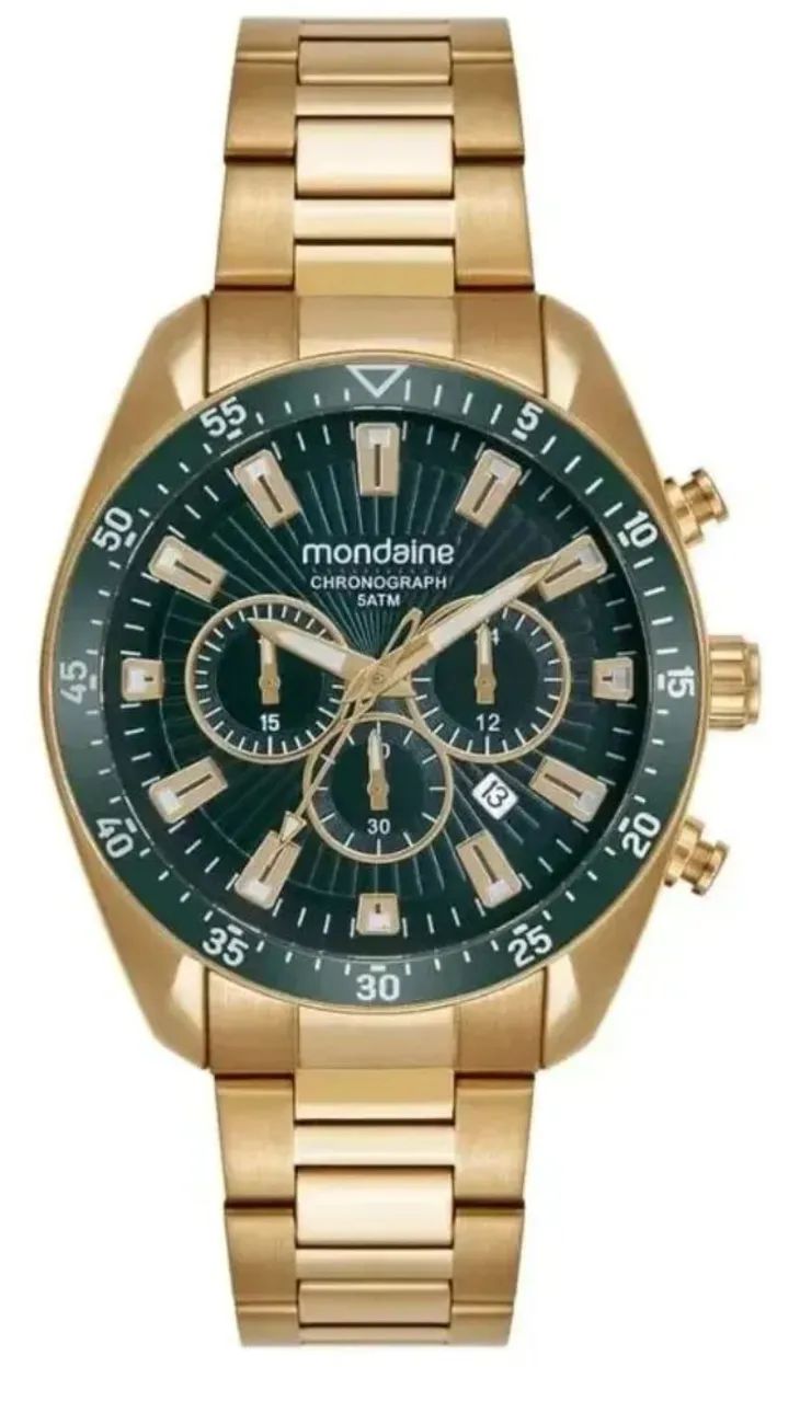 Relógio Mondaine Dourado  - Foto 2