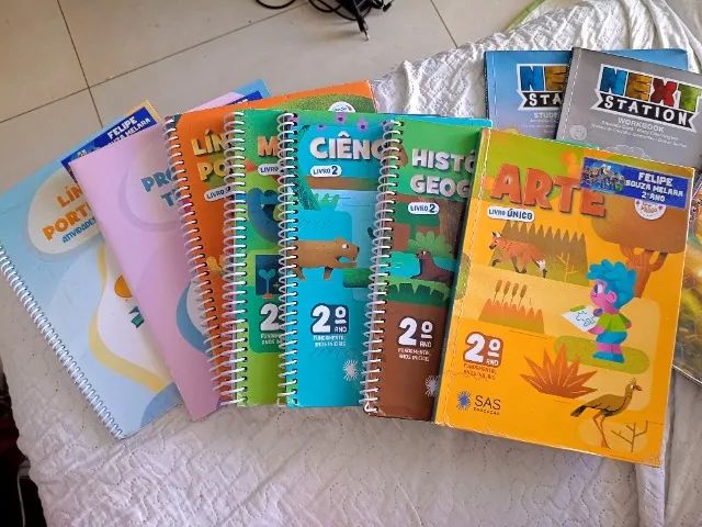 Livros SAS 2°ano