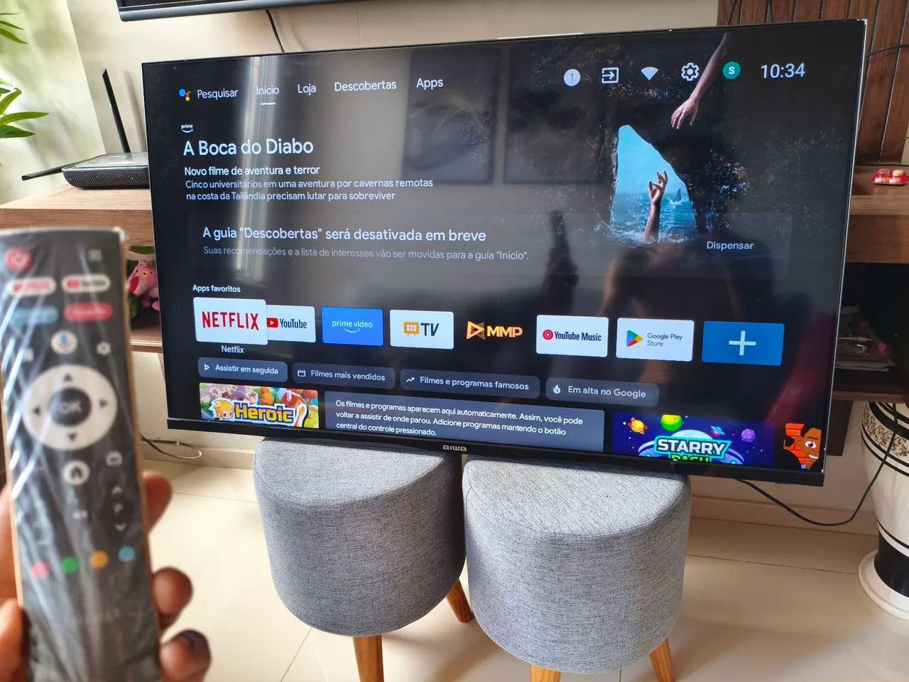 Tv Aiwa 43 polegadas  - Foto 4