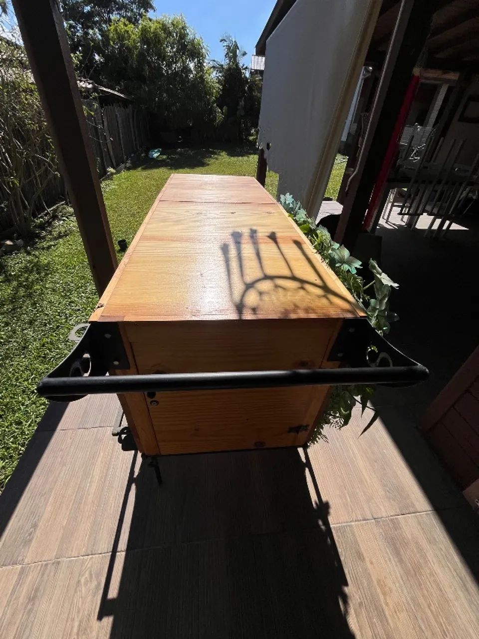Expositor Dobrável em Madeira - Ideal para Eventos, Feiras e Decoração - Foto 2