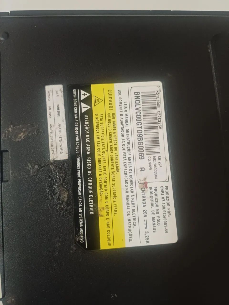 Notebook CCE Win CB7E225M com defeito  - Foto 5