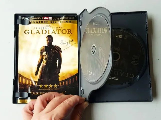 Dvd Importado Original - Gladiator (Russel Crowe) - DVD Duplo - 2000 - Usado  - Foto 2