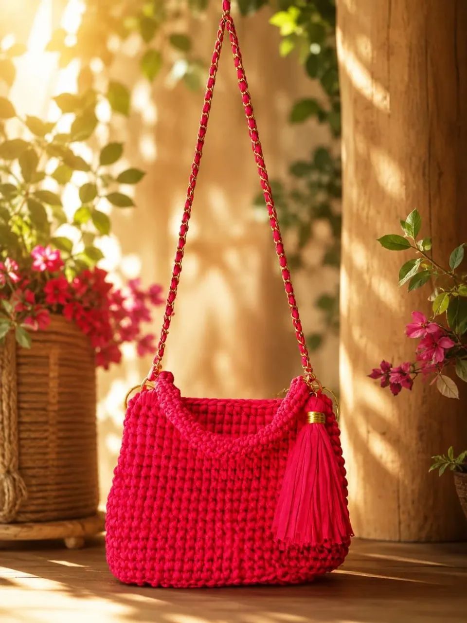 Bolsas de crochê  - Foto 4