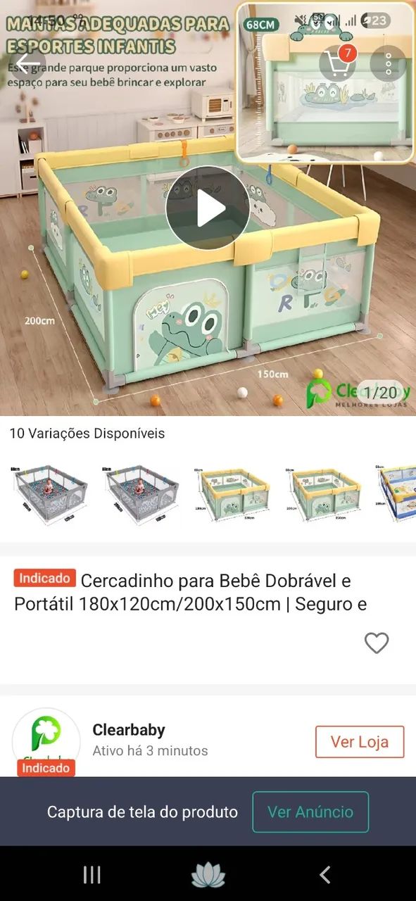 Cercadinho infantil - Foto 2