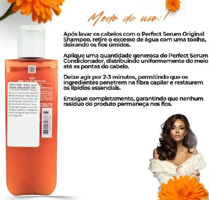 Shampoo e Condicionador perfect sérum  - Foto 5