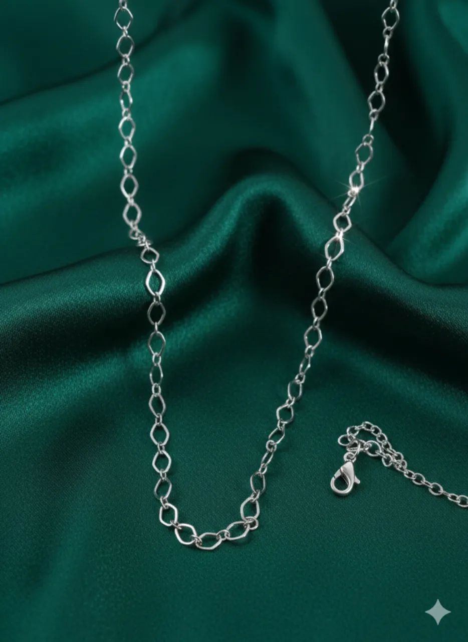 Colar Longo Elo Oval - Luxo e Modernidade - Foto 4