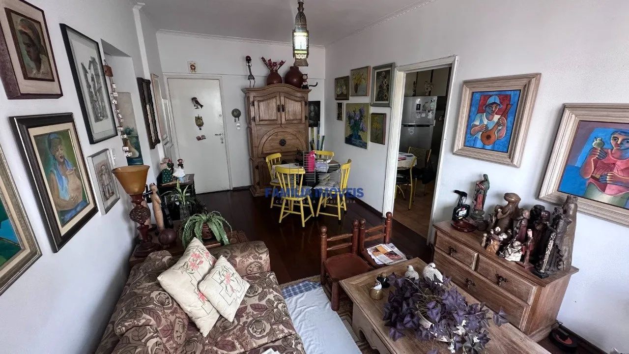 Apartamento à venda 2 quartos vaga Campo Grande Santos/SP - Foto 6