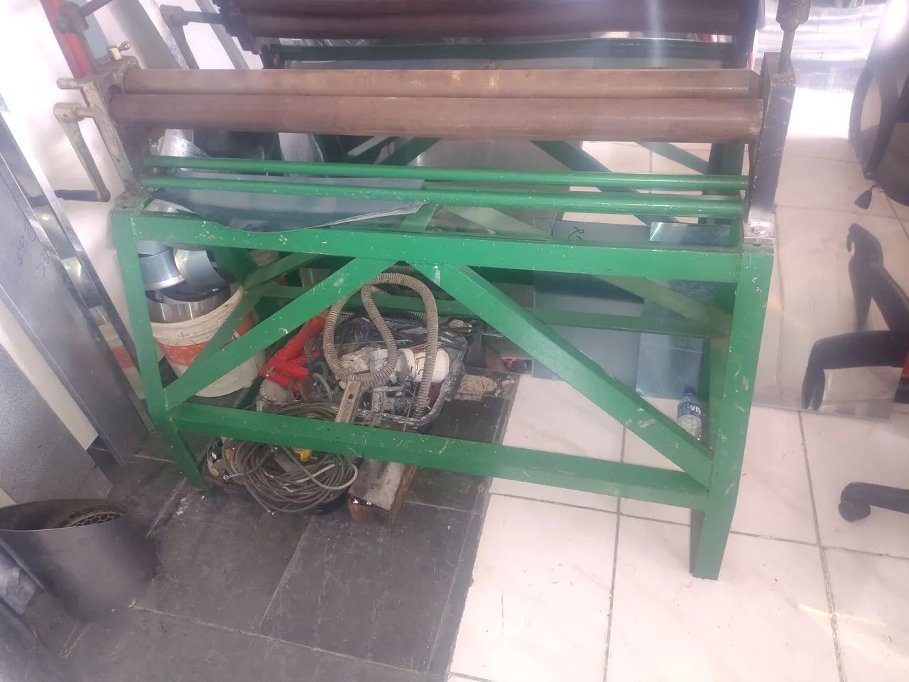 Vendo pontiadeira e uma calandra de 1,20 mt - Foto 4