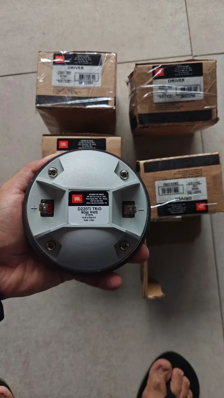 4 JBL D220TI  DRIVE  TRIO 90W RMS - Foto 5