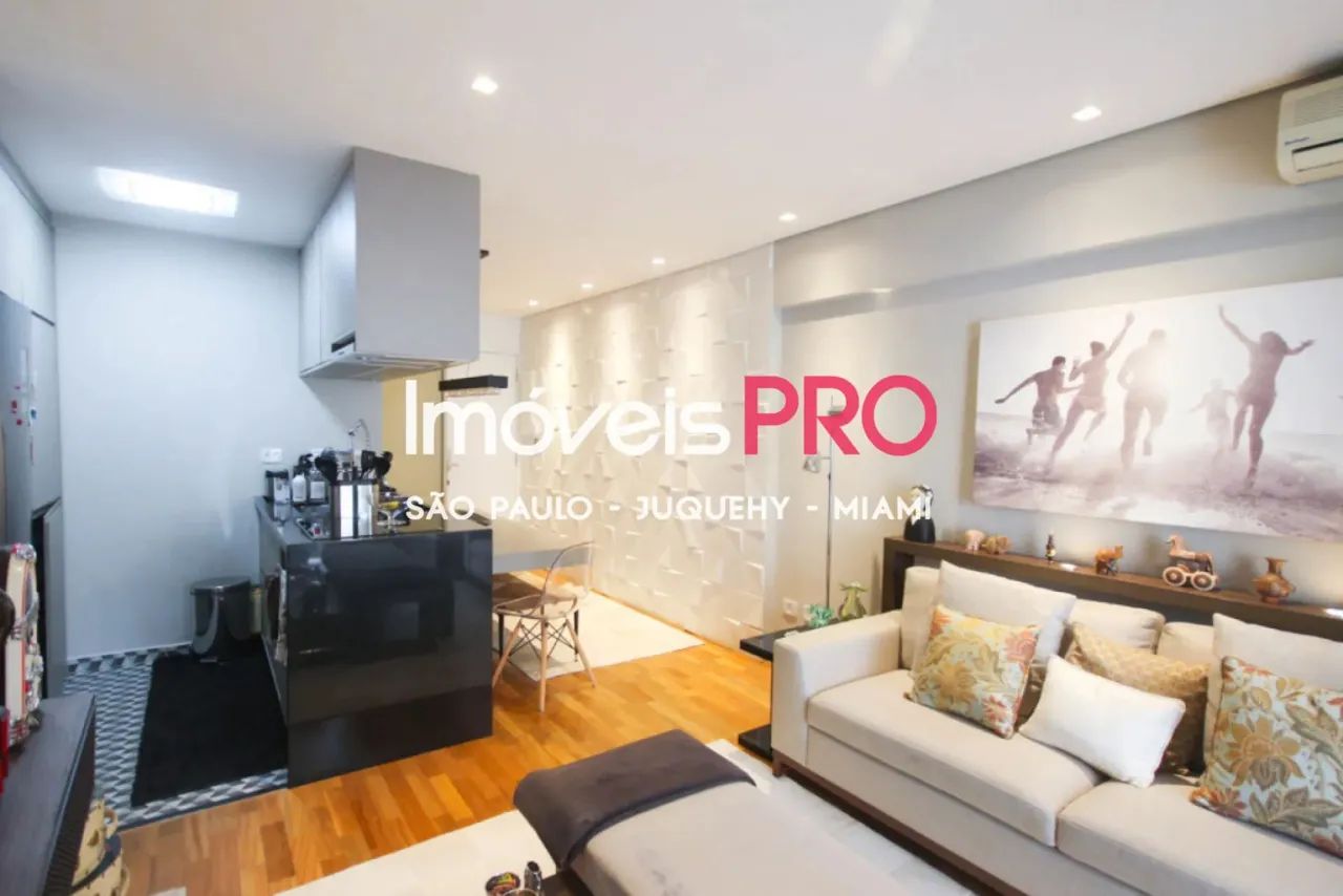 Apartamento 78m² 1 dormitório para locação em Moema