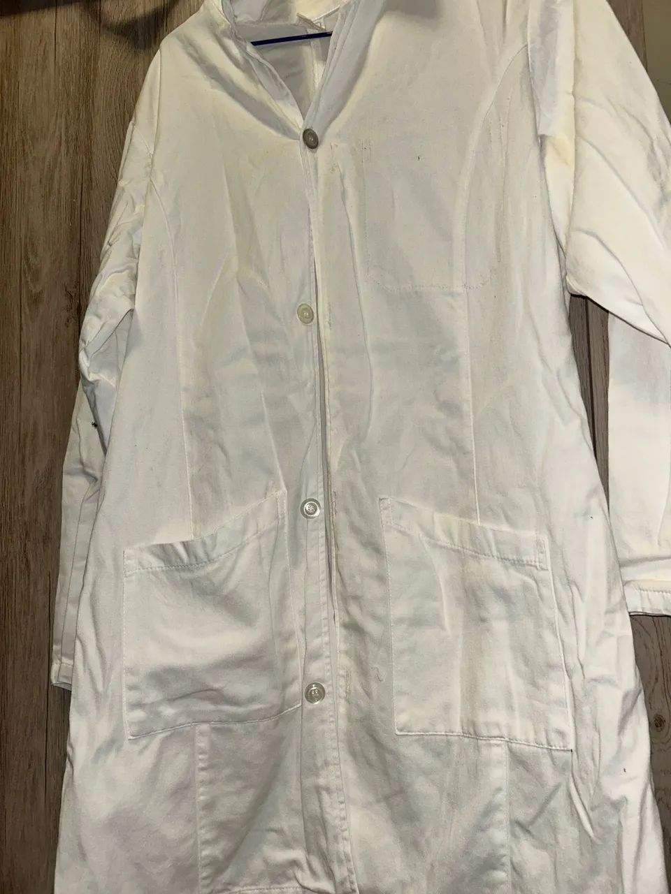 Vendo jaleco branco de algodão  - Foto 2