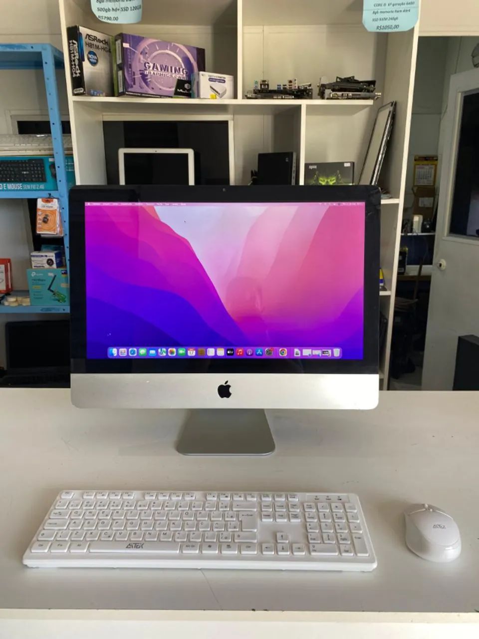 Imac 21.5 Polegadas core I5 2,7 Ghz/ 16gb Memoria RAM/ssd 240gb /( ano 2011) garantia e nf