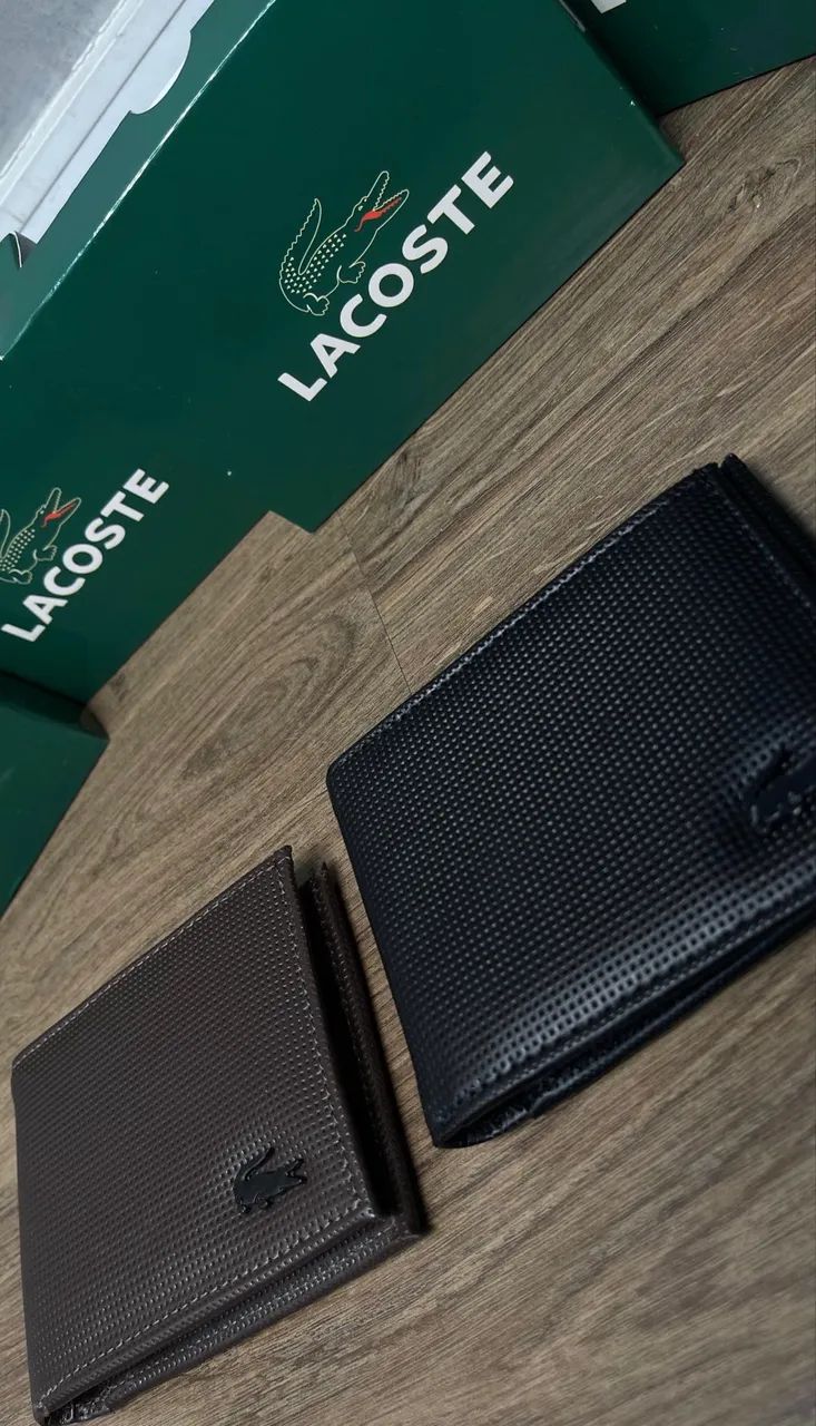 Carteira Lacoste