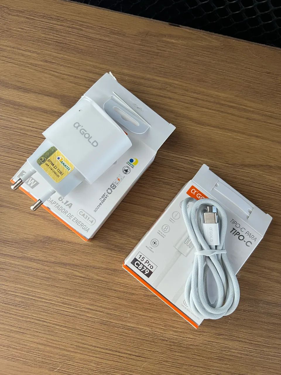 Carregador Turbo Cabo Tipo-C Compativel Todos Dispositivos iPhone 15/16 IOS 