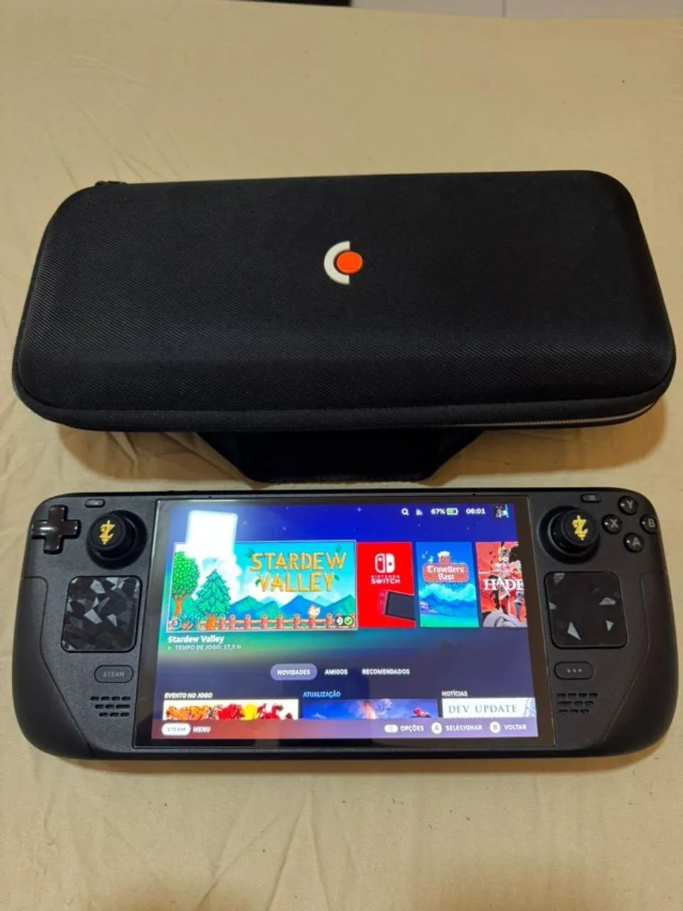 Steam Deck Oled 512GB - Consoles de Vídeo Game - Candelária, Natal