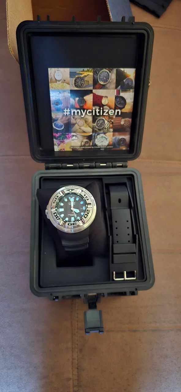 Citizen aqualand ecozilla 300mts original completo zero e revisado