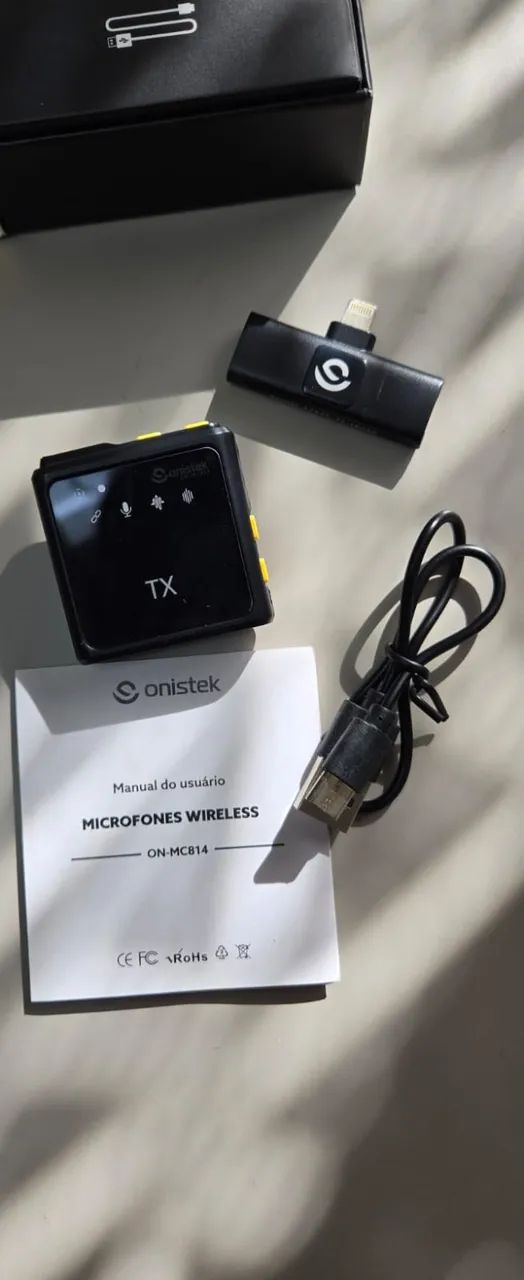 Microfone wireless  MC814 Marca Onistek - Foto 2