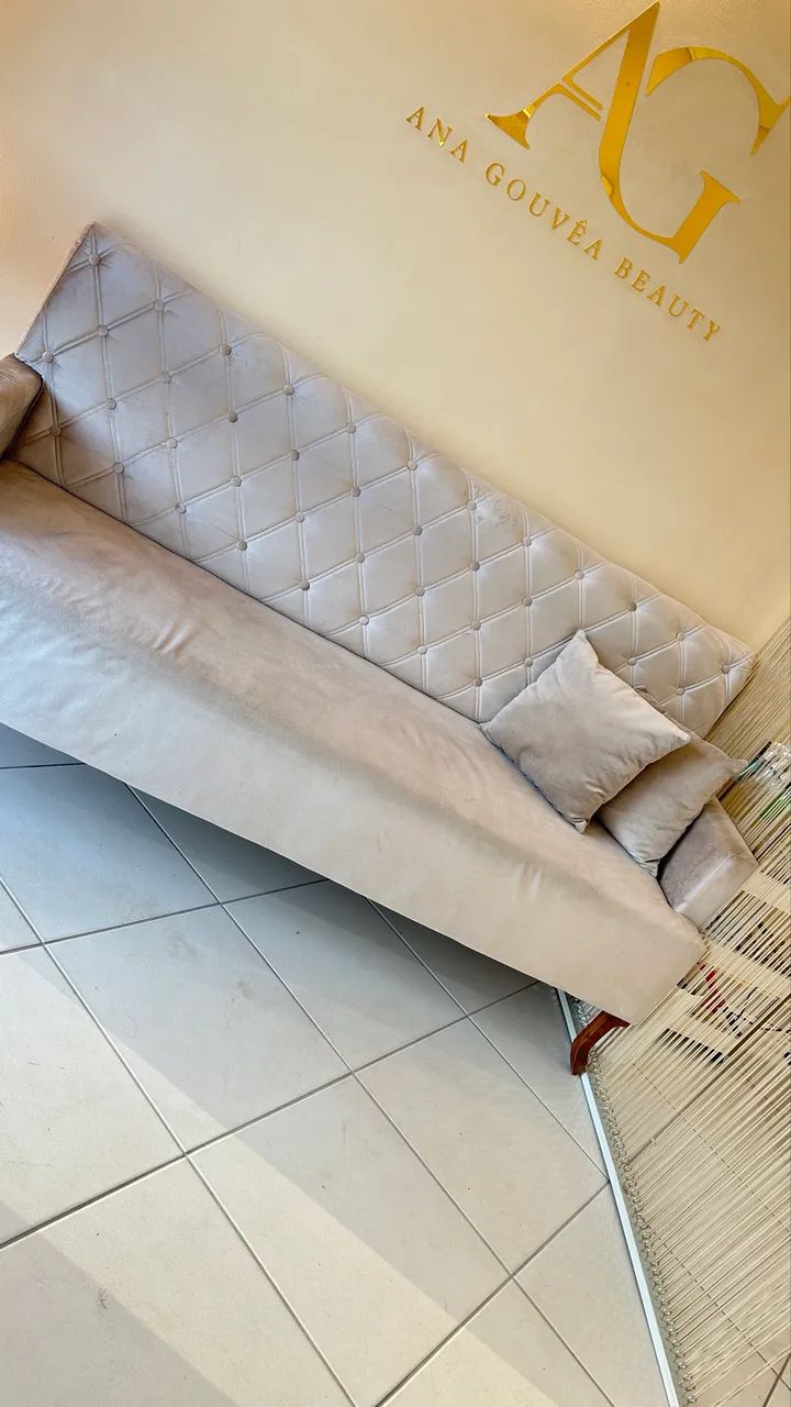 Sofá capitone para salão - Foto 4
