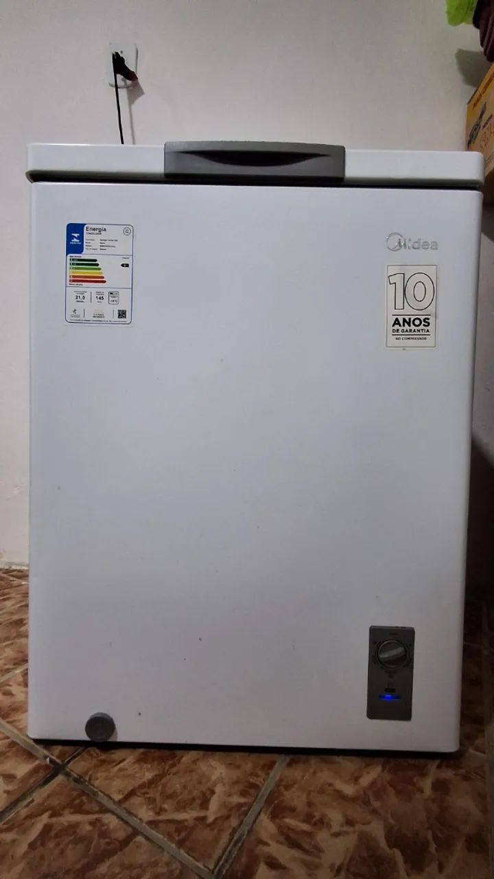 Freezer Midea 145 litros 220v branco  - Foto 2