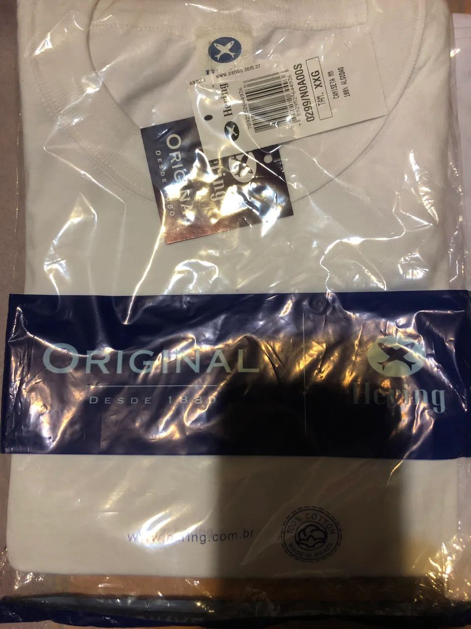 2 Camisa Hering XXG - Branca - Foto 2