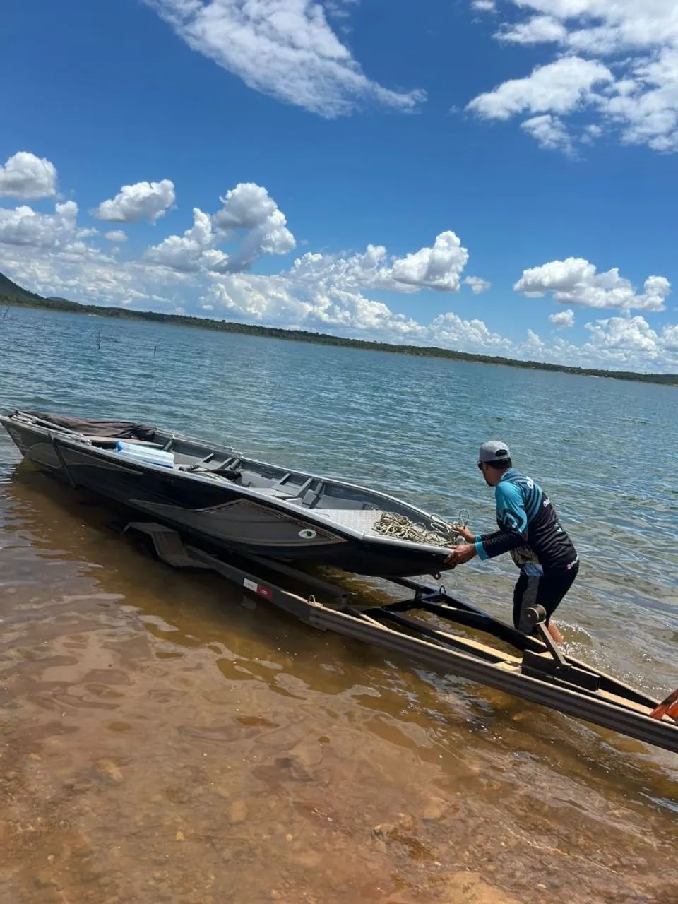 Barco com motor 30hp yamaha  - Foto 2