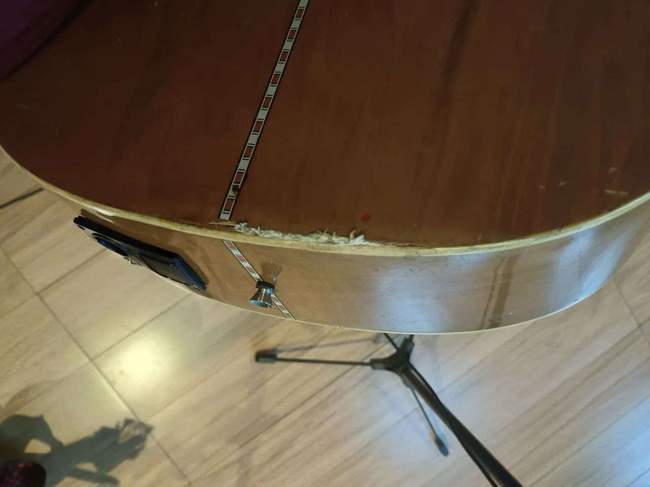 Violão elétrico Wolf - Foto 4