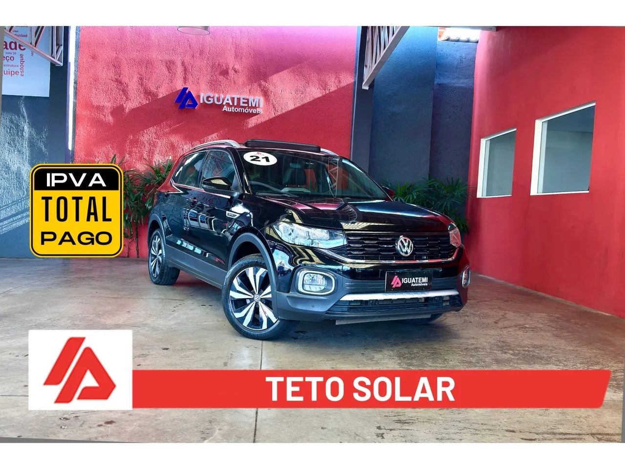 Volkswagen T-Cross Highline 1.4 TSI Flex 16V 5P AUT 2021