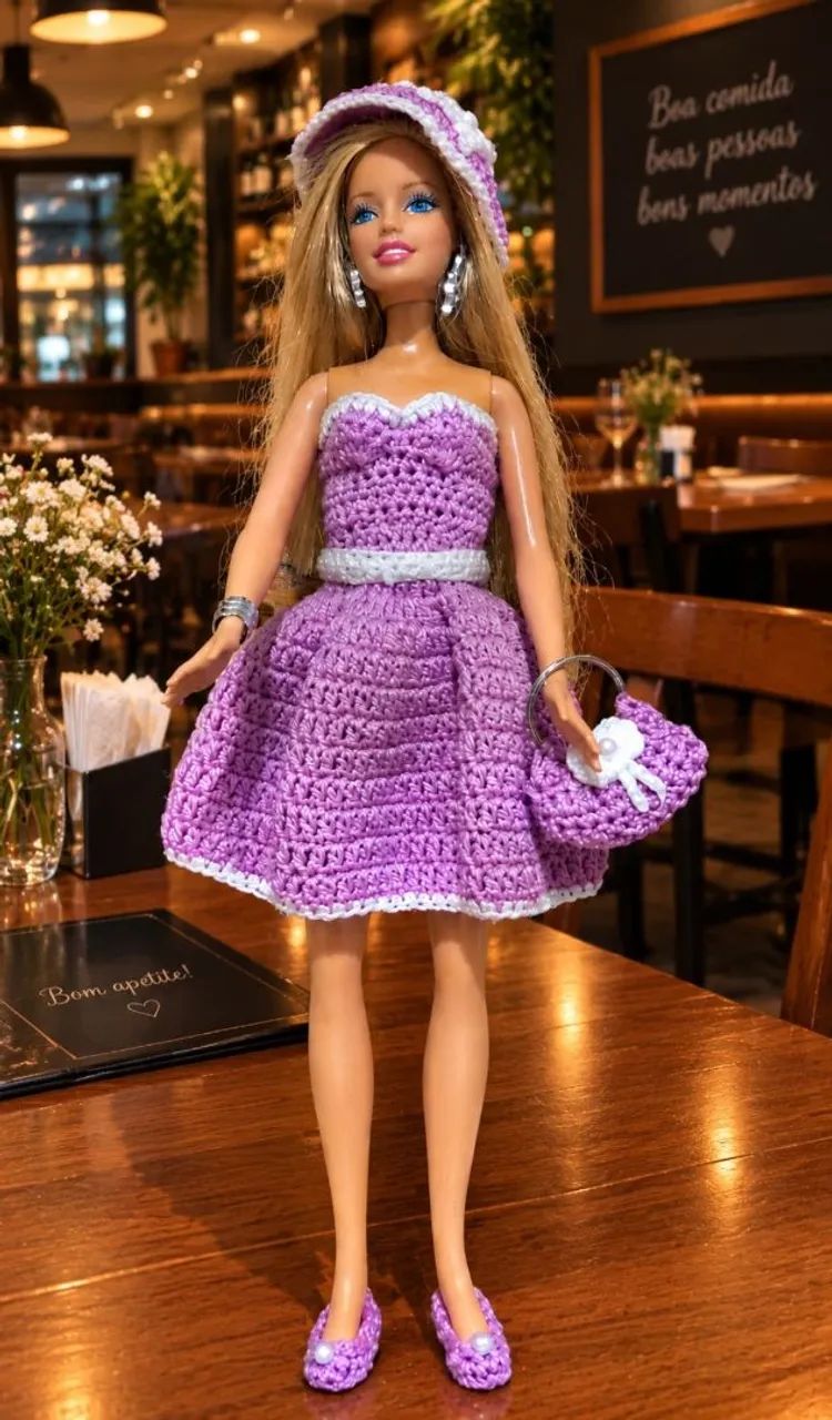 Barbie Mattel customizada a mão 