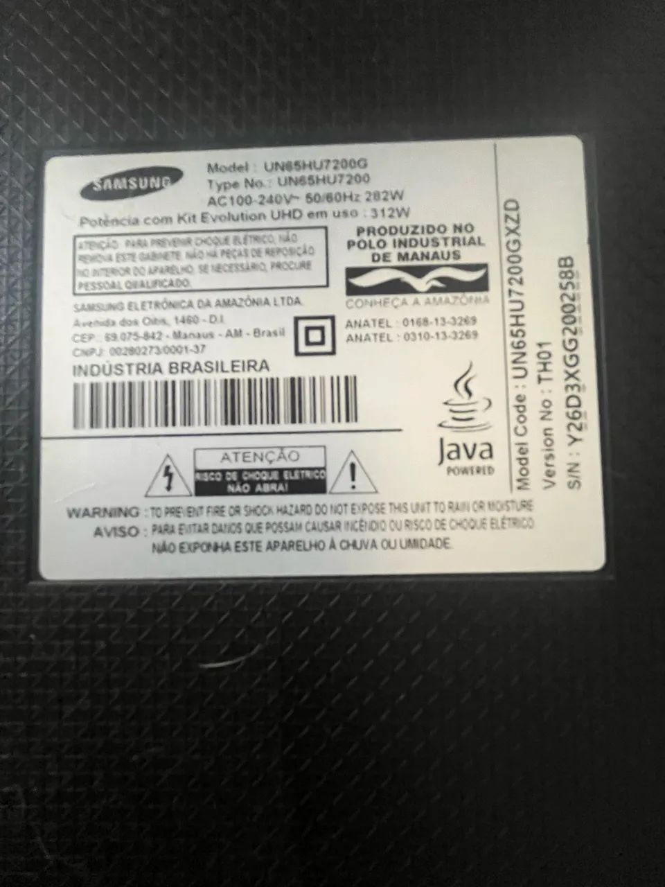 Peças tv Samsung 65 polegadas - Foto 3